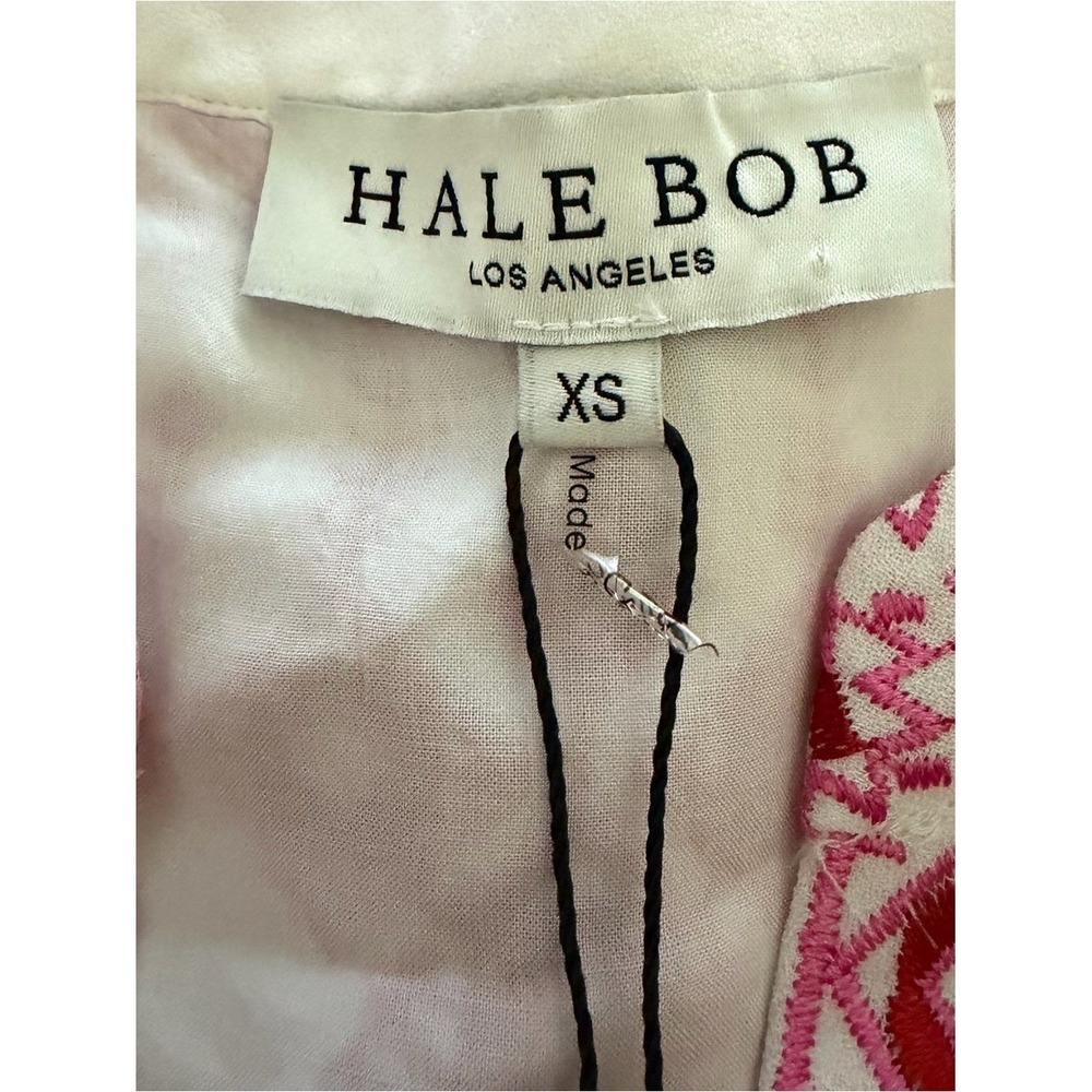 Hale‎ Bob Clary Embroidered Mini Dress XS New - Picture 8 of 9